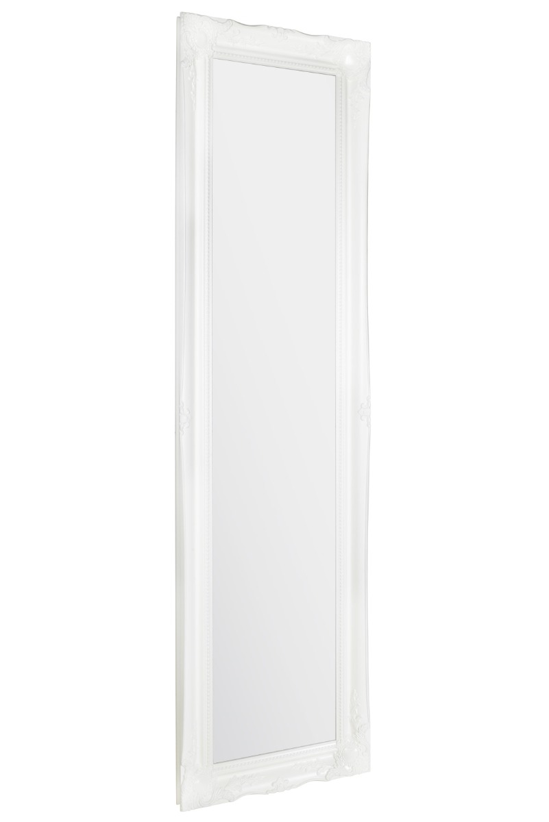 Large White full length Antique Design Dress Wall Mirror 5Ft6 X 1Ft6 167cm X 45 5055781803581 eBay