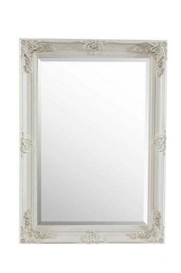 Davenport Cream Ornate Flourish Large Wall Mirror 110 x 79 CM