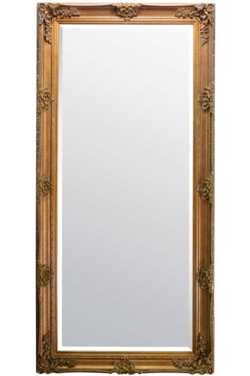 Davenport Gold Ornate Flourish Full Length Mirror 175 x 78 CM
