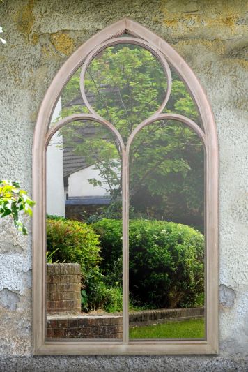 Somerley Chapel Arch Large Garden Mirror 150 x 81 CM