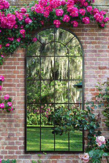 Somerley Country Arch Large Garden Mirror 160 x 85 CM