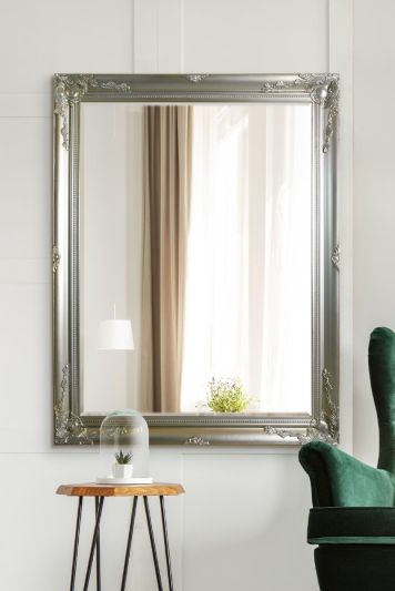 Buxton Silver Large Leaner Mirror 140 x 109 CM