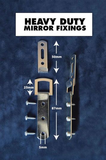 Standard Heavy Duty Mirror Fixings