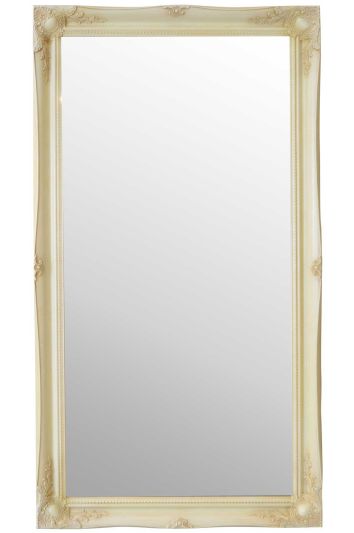 Hamilton Cream Shabby Chic Design Large Wall Mirror 137 x 76 CM