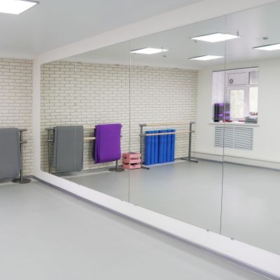 Bargain! Slight Seconds! Circuitt 4mm Sheet Mirror Glass 213 x 122CM 7ft x 4ft with 4 Holes