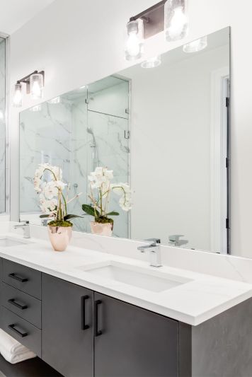 Bargain! Slight Seconds! Circuitt 4mm Sheet Mirror Glass Polished Edges with 4 Holes 140 x 90cm