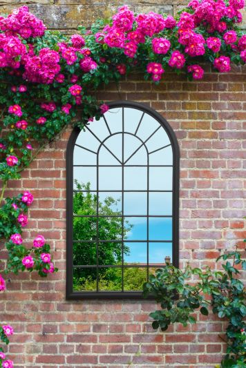 Somerley Country Arch Large Garden Mirror 160 X 91 CM
