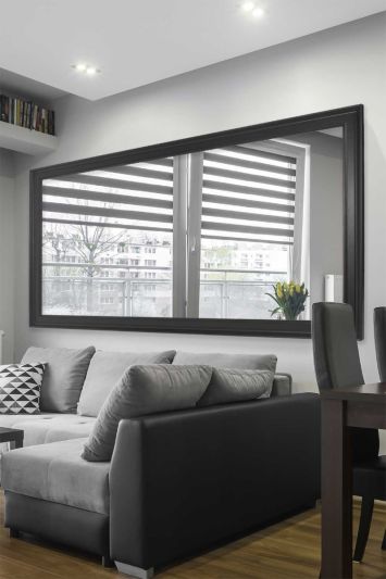 Melbury Black Extra Large Leaner Mirror 267 x 145 CM