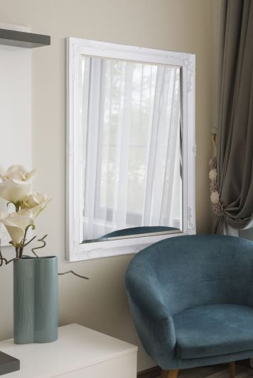 Buxton White Large Leaner Mirror 140 x 109 CM