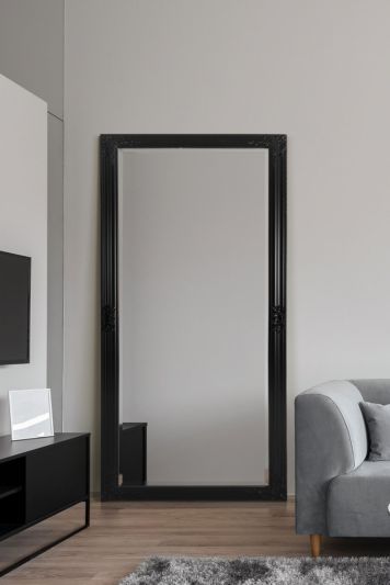 Caspian Black Full Length Mirror 180 x 70 CM