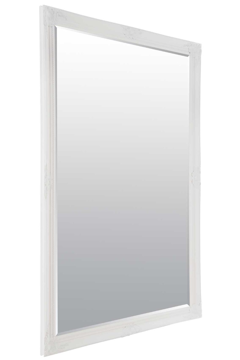 Extra Large White Full Length Antique Leaner Wall Mirror 5Ft6X3Ft6 164cmX102cm 5055781801792 eBay