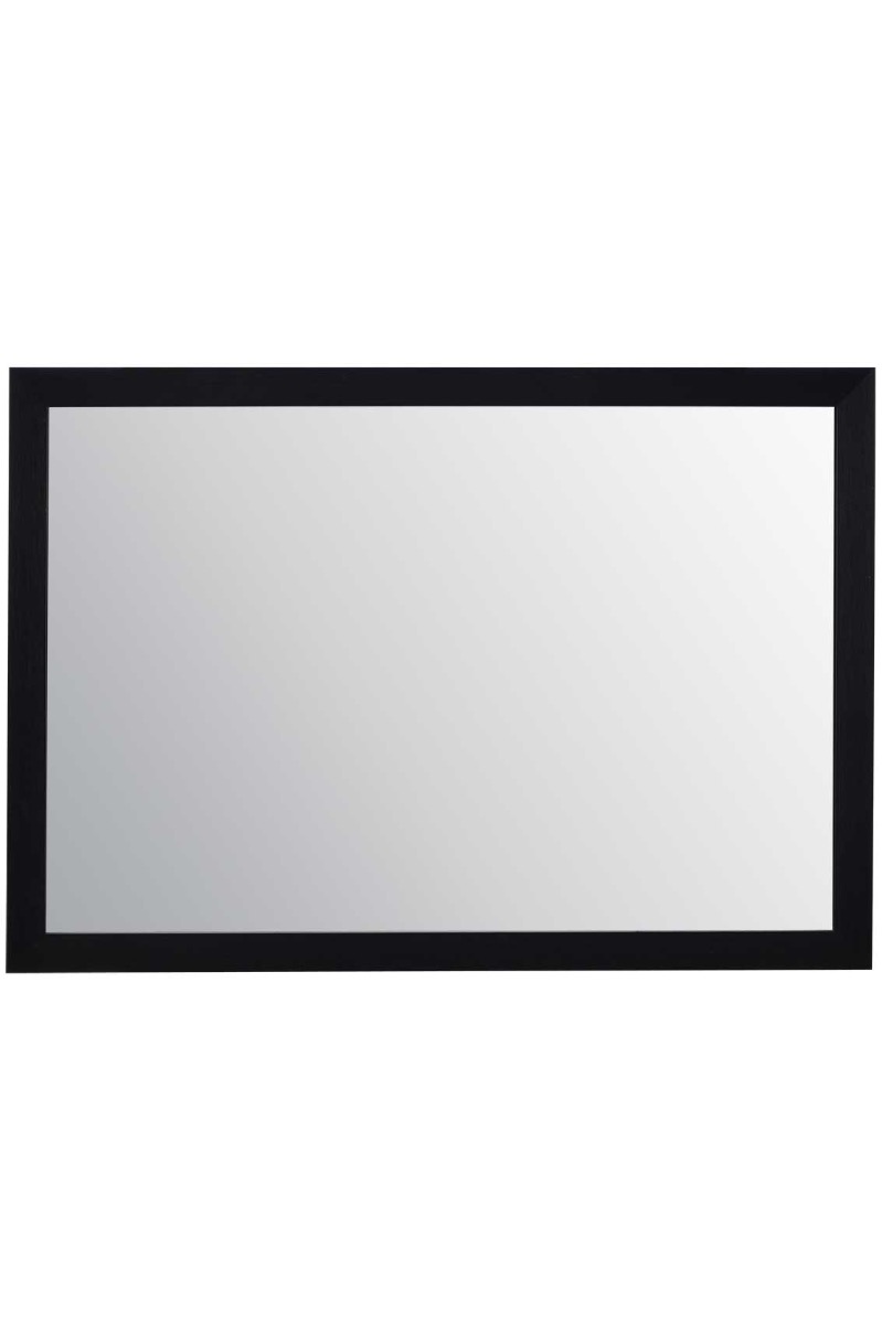 Large Black Framed Modern Contemporary Wall Mirror 2ft8 x 2ft