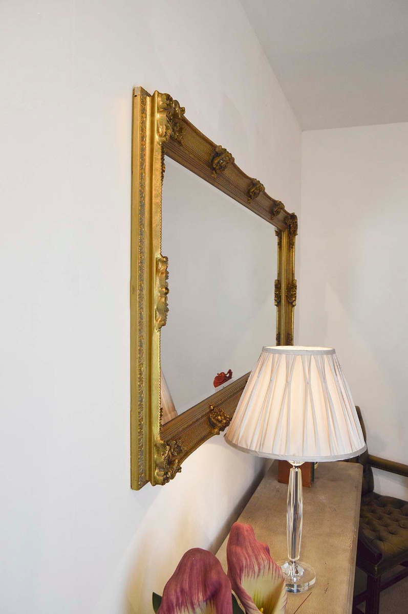 Abbey Large Gold Vintage Style Full Length Wall Mirror 5Ft5 X 2Ft7
