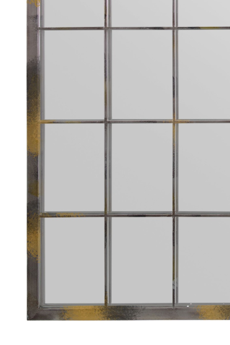 Extra Large Garden Somerley Church Rustic Arch Large Metal Mirror 161 x