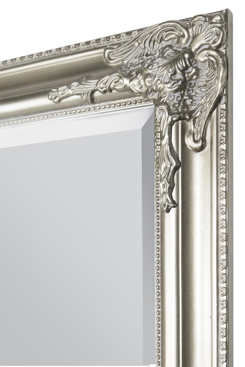 Large Full Length Classic Antique Silver wall Mirror 6ft X 2ft4 180cm X