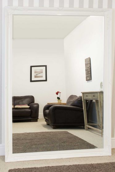 Our Top 3 Large White Leaner Mirrors, Extra Large White Wall Mirror